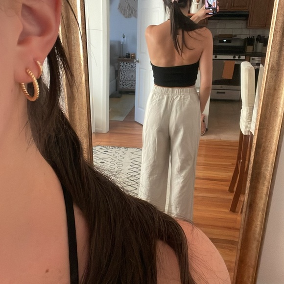 SHEIN top black crop top - Picture 2 of 3